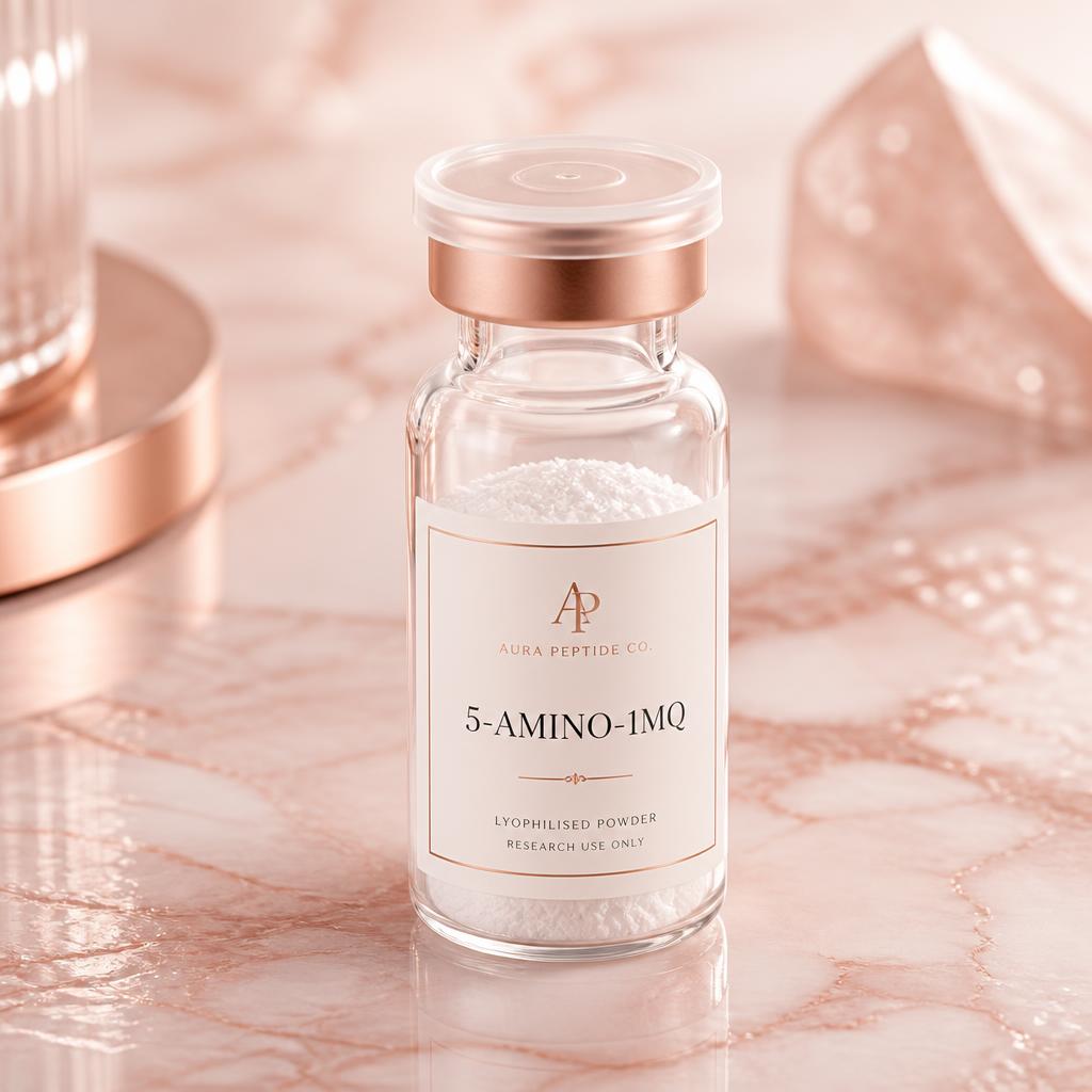 5-Amino-1MQ research peptide vial