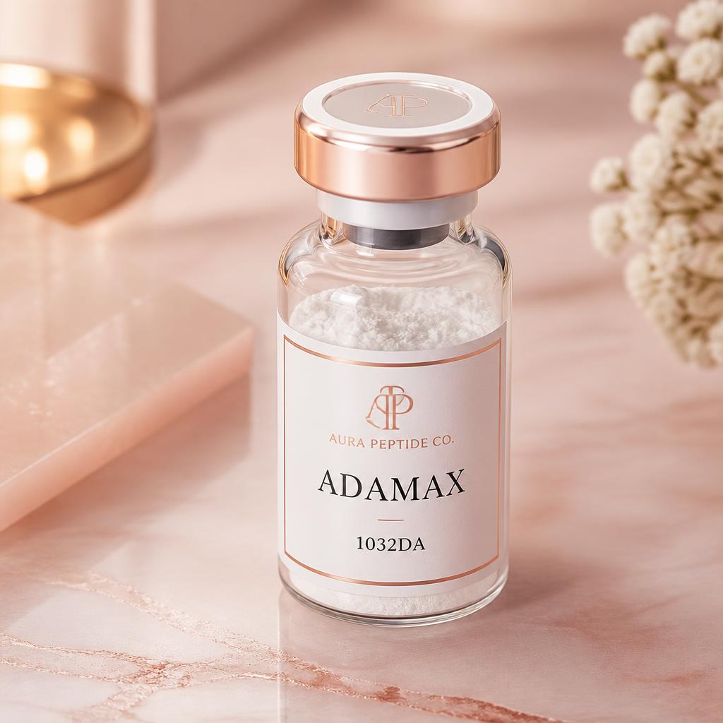 Adamax 10mg research peptide vial