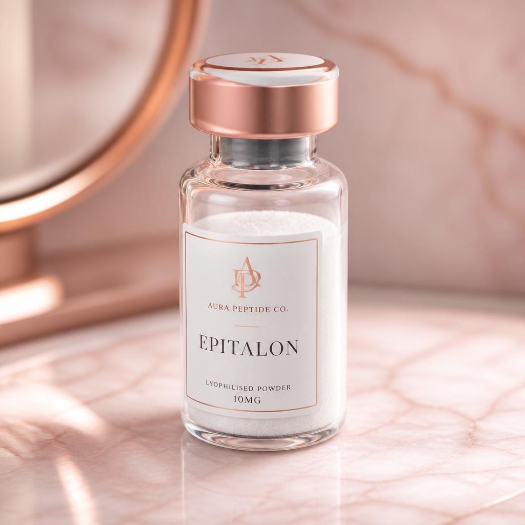 Epitalon research peptide vial