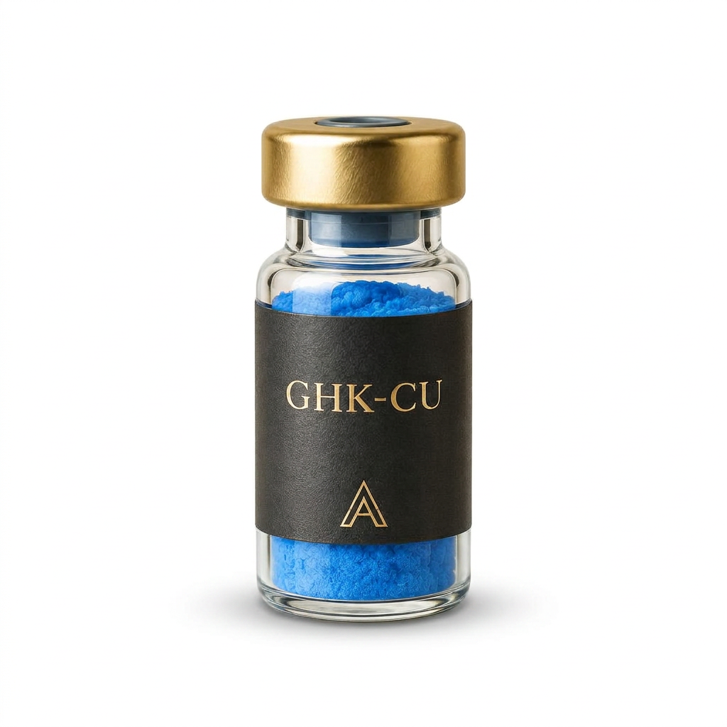 GHK-Cu research vial label