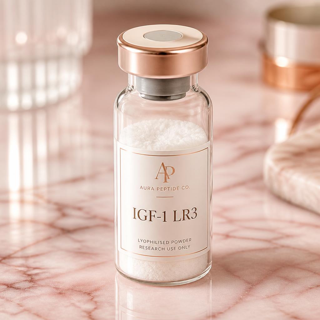 IGF-1 LR3 1mg research peptide vial