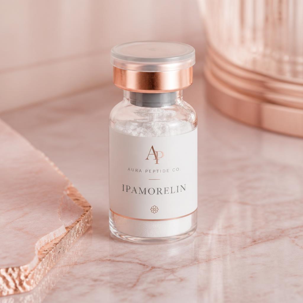 Ipamorelin 10mg research peptide vial