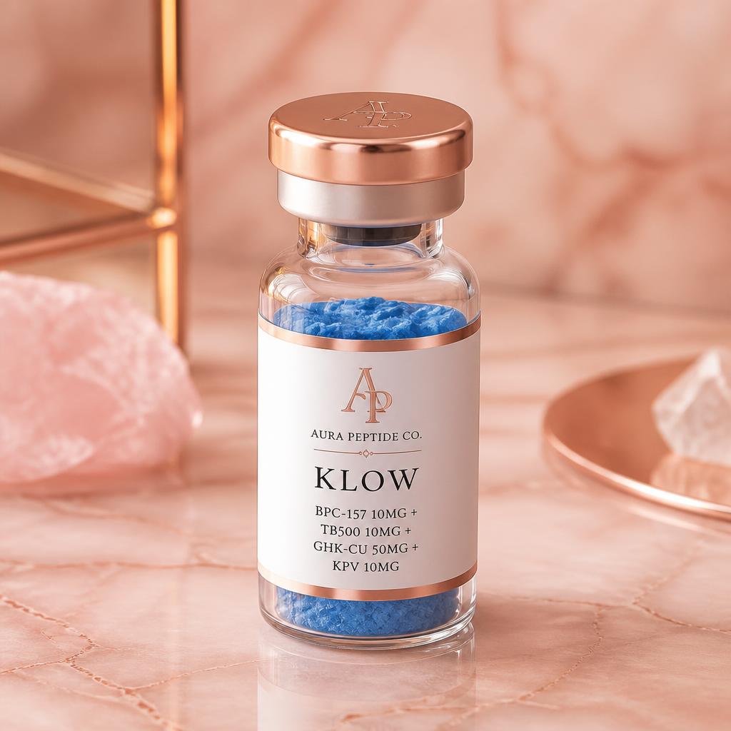 KLOW 80mg research peptide vial