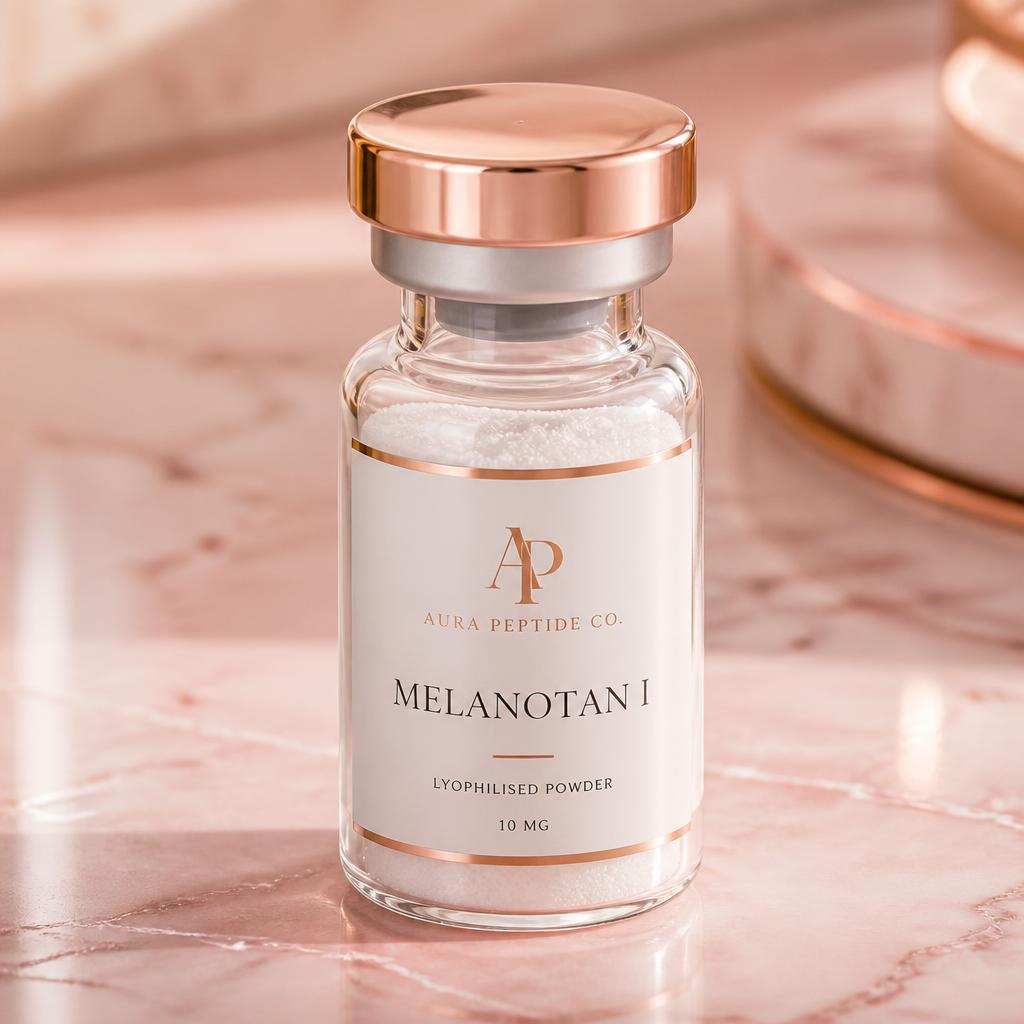 Melanotan I 10mg research peptide vial