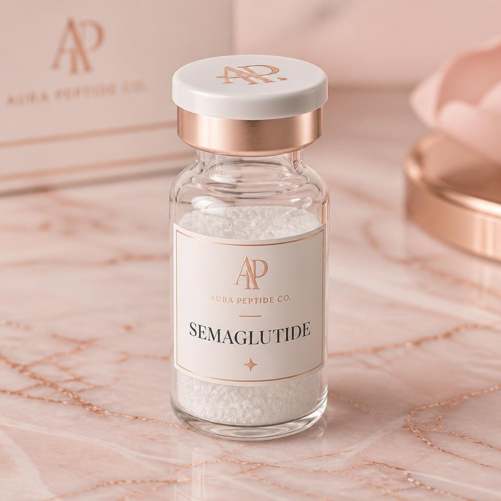 Semaglutide research peptide vial
