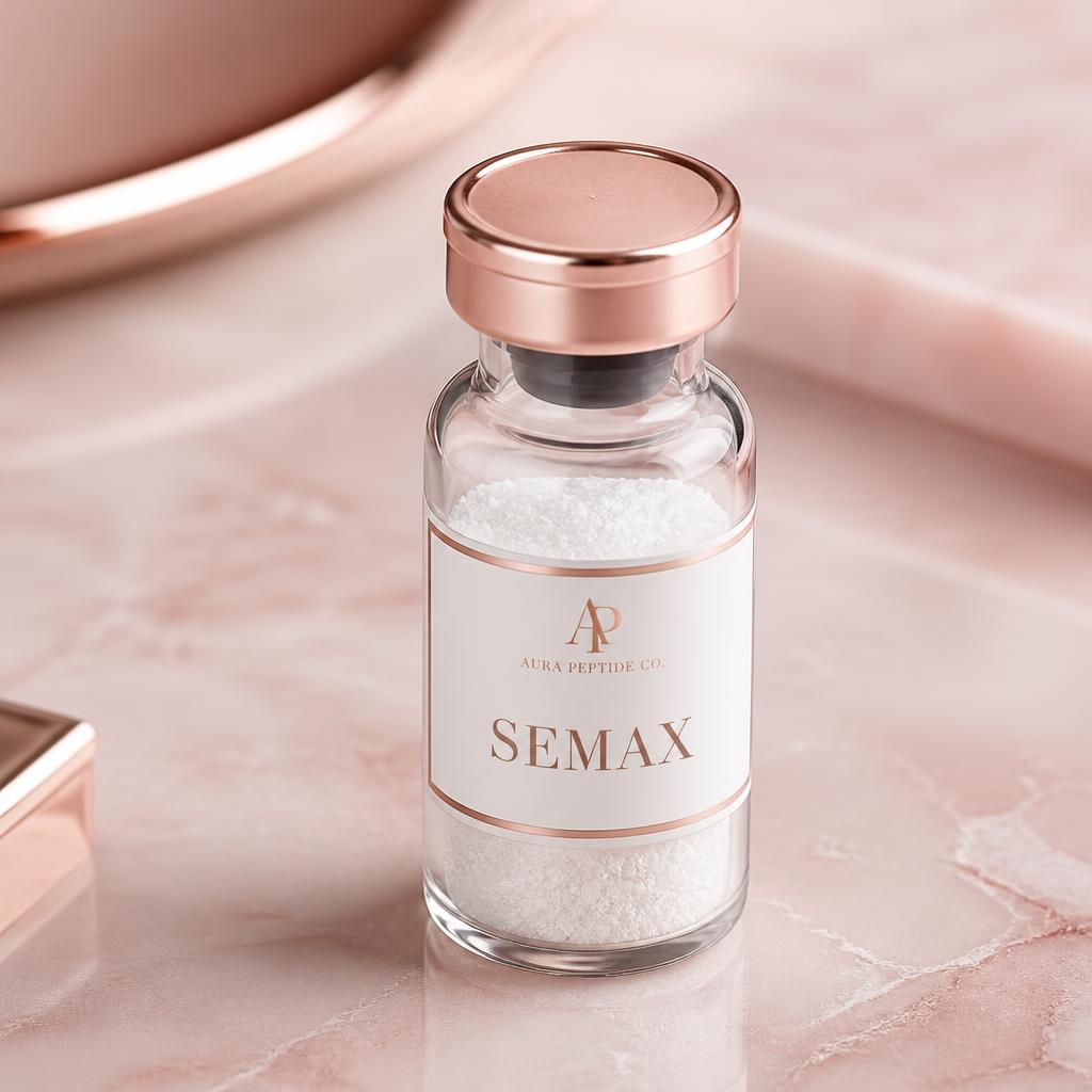 Semax 10mg research peptide vial