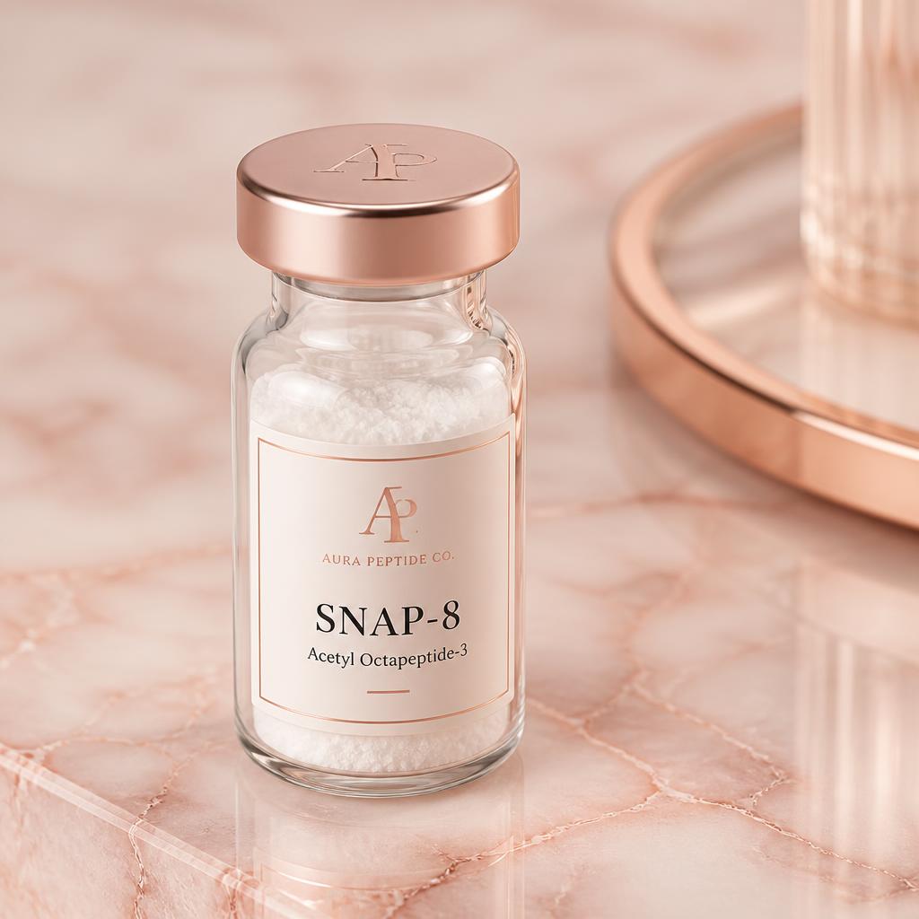 SNAP-8 10mg research peptide vial