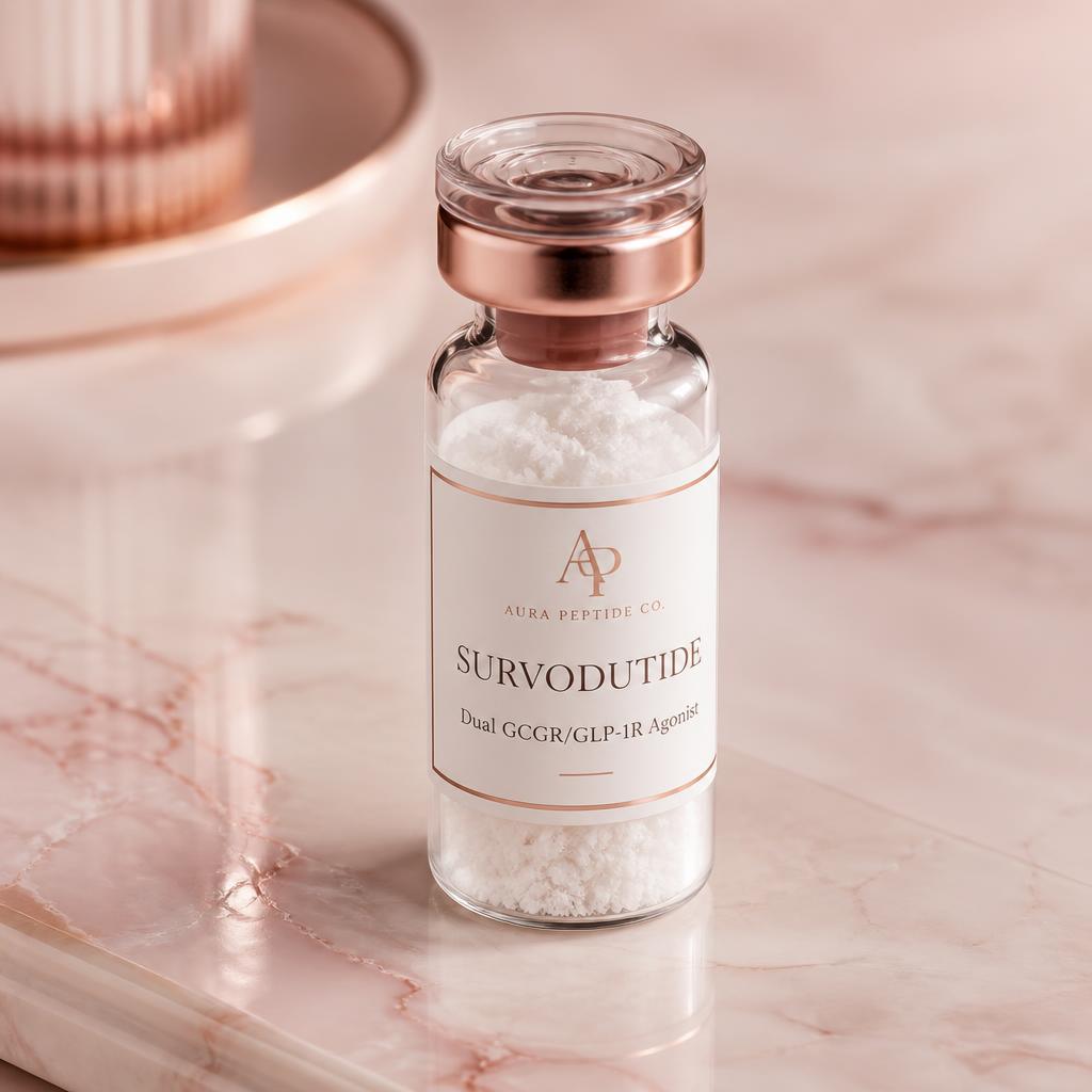 Survodutide 10mg research peptide vial